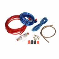 1500W Car Audio Subwoofer Amplifier Installation Kit AMP RCA Wiring Kit Cable Fuse Holder Wire Cable