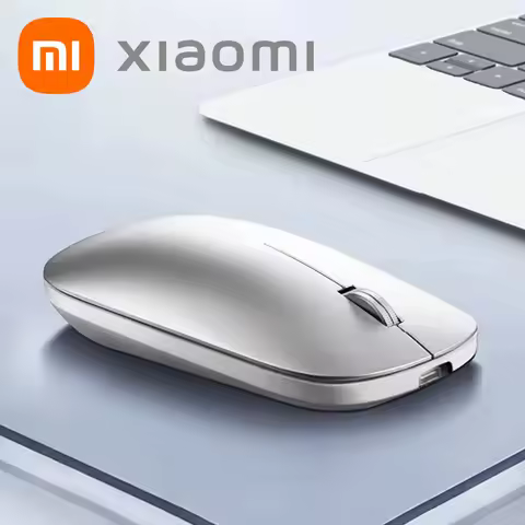Xiaomi Wireless Mouse Bluetooth Silent 2.4G Dual-mode Type-C Charging Ergonomic Morandi Portable Lap