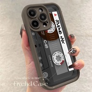 Vintage Tape Casing For infinix Smart 8 7 Hot 40Pro 30I Tecno Spark 30C 2025 20C 20 Note30 GT 20 10P