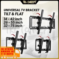 TKL Concept Universal TV Bracket Adjustable Tilt & Flat for 14 - 42 Inch, 26 - 55 Inch, 32 - 75 Inch