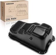 A-Premium Engine Oil Pan Sump with Drain Plug Compatible with Ford Ranger 1993-1994, Aerostar 1993-1