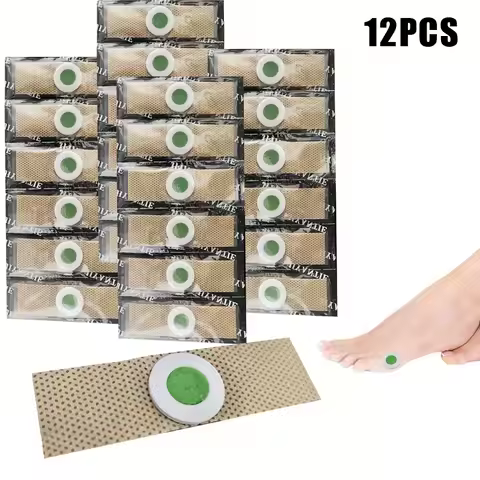 12Pcs Foot Care Sticker Medical Patch Corn Removal Pads Curative Patches Calluses Remove Callosity D