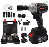 MOLITA บล็อกแบต บล็อกไฟฟ้า 199V รุ่นใหม่ บล็อกแบตเตอรี่ 2in1 แบต2 ก้อน สว่านแบต สว่านไร้สาย ฟรี ลูกบ