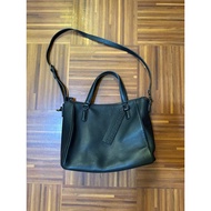 esquire two way bag black