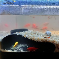 AOPHEKM Aquarium Underground Tunnel Cave, Multifunctional Fish Tank Decoration Aquarium Decoration T