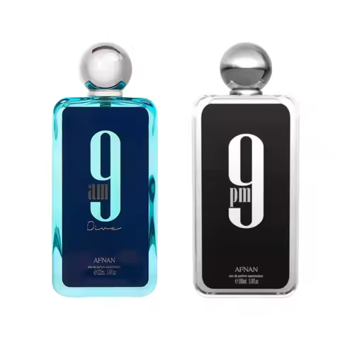 100ml Afnan 9AM 9PM Eau de Parfum Elixir Unisex Men's Cologne Spray Perfume High-end Long-lasting Ar