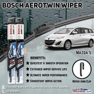 Mazda 5 Car Wiper Set | Premium AeroTwin FRONT  REAR (OEM ONLY)