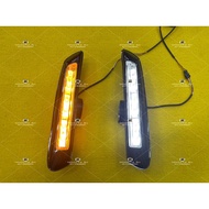 Perodua Myvi Facelift 2022 2023 OEM Front Bumper Led Daylight DRL