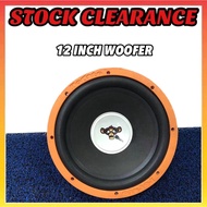 CAR AUDIO WOOFER SPEAKER 12INCH WOOFER Audio Sound System Kereta Car Speaker Wofer Woofer 12inch