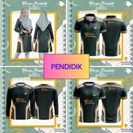 BAJU WARGA PENDIDIK MALAYSIA WPB800 jersi muslimah pendidik tshirt polo collar pendidik baju guru malaysia