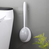 ECOCO Wall-mounted toilet brush - flexible silicone toilet brush, toilet brush