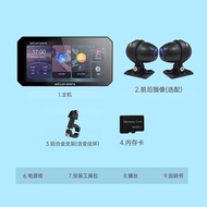 อุปกรณ์บันทึกภาพรถยนต์พร้อมระบบนำทางและ Carplay สำหรับมอเตอร์ไซค์