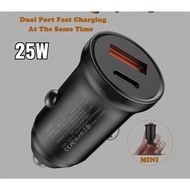 Car Charger Fast Charging Car Charger Type-C and USB Port Car Charger USB Car Charger Adapter Car Ph