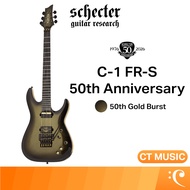 Schecter C-1 FR-S 50th Anniversary 50th Gold Burst กีตาร์ไฟฟ้า Electric Guitar