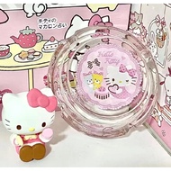 Hellokitty Crystal Cute Pink Creative Ashtray Table Storage Small Round Box Jewelry Storage