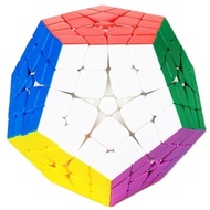 Shengshou Megaminx 4x4 Speed Cube Stickerless Dodecahedron 12 Faces Magic Cube
