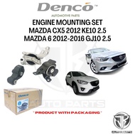 #DENCO#ENGINE MOUNTING SET MAZDA CX5 2012 KE10 2.5,MAZDA 6 2012-2016 GJ10 2.5