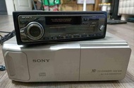 Sony 老車用音響/含CD換片箱（功能正常..品相良好）