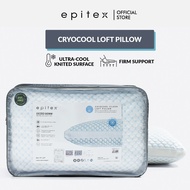 Epitex Ultracool Cryocool Silken Pillow | Cooling Pillow | Bedding Accessories (Panel Pillow)