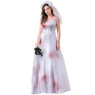 kids halloween costume costume kids Vampire Bride Halloween Costume - Long Skirt for Cosplay