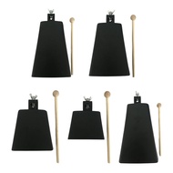 [kanye2dc] Cowbell with Stick Music Cowbell for Sport Events Celebration Football Games