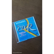CD-R 700 MB 80 MINUTE MULTISPEED VERBATIM BLUE DIAMOND SUPER AZ CD KOSONG VERBATIM BRAND 1 BOX(10 PI
