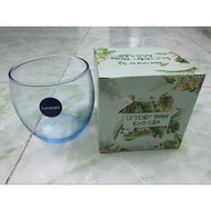 Luminarc gourd glass cup (blue)
