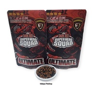 Dark Red Ultimate by Superhero Squad saiz 1mm 25gram (Pellet untuk Varian Warna Merah, Red Barito)