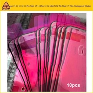 【Customer favorite】 10Pcs Red Waterproof Sticker for 15 Pro Max 15 11 12 13 14 Pro Max XS X Xr Adhes