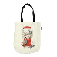 Gachapon Kitty Cat Foldable shoulder bag Canvas Reduce global warming