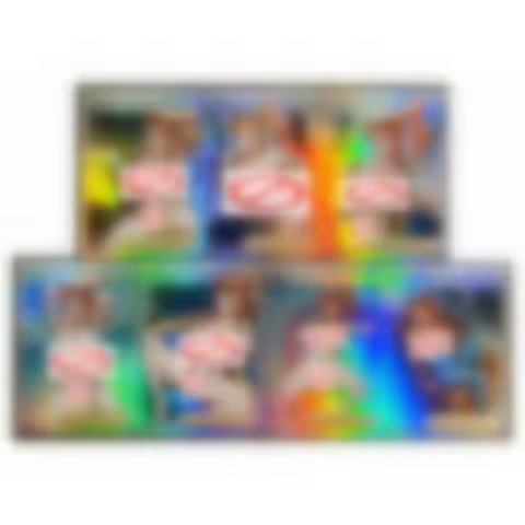 [NO.2] DIY Pocket Monsters Female Trainer Adult Collect Flash Cards 55PCS 63*88mm