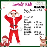 🎄⭐XMAS 2026 [MALAYSIA READY STOCK] 🎅🏻Lovely Kids Costume Boys Santa Claus Costume Elf Costume Christ