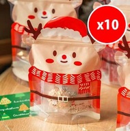 其他品牌 - 聖誕節糖果餅乾密封包裝袋 創意卡通可愛版禮物禮品 包裝袋