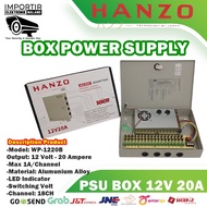 PSU POWER SUPPLY CCTV 12V 20A BOX 12V Power Supply 12V Adapter