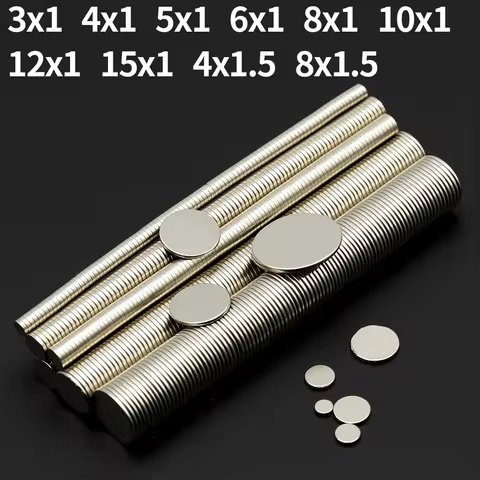 Round Super Strong Magnet Powerful Neodymium Magnets N35 NdfeB Permanent Magnetic imanes Refrigerato