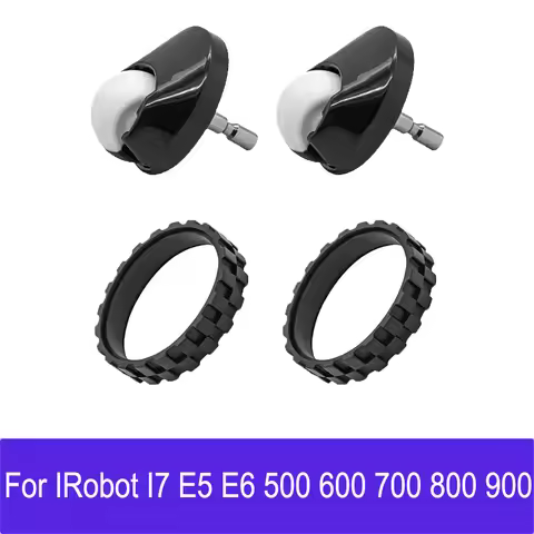 Front Wheel Tires Skin Parts For IRobot Roomba I7 E5 E6 500 600 700 800 900 Series Anti-Slip IRobot 