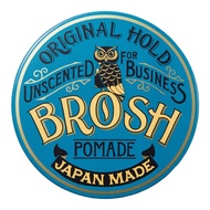 DIRECT FROM JAPAN BROSH POMADE UNSCENTED Unscented Medium Hold Pomade Business Scene