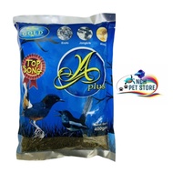 Gold Top Song Premium Gold A Plus Bird Food Dedak Burung 400gram