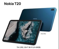 Nokia T20, TA-1392, 10.4吋 Wi-Fi (4+64GB) 平板電腦，low blue light certified，Up to 3 days of battery life，