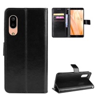 Phone Case For Sharp Aquos Sense 2 3 4 6 6s 7 Plus Sense4 Sense6/7 PU Leather Wallet Filp Casing Cov