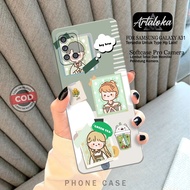 HP Softcase Samsung Galaxy A31 Fashion Case Cartoon Case Samsung Galaxy A31 Silicone TPU Pro Camera 