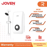 JOVEN Non Pump Instant Water Heater with Slider Bar SE3E
