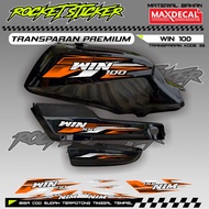 WIN Striping WIN Sticker Variation WIN UV TRANSPARENT CODE 32 PREMIUM MAXDECAL MATERIAL