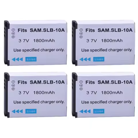SLB-10A SLB10A SLB 10A Camera Rechargeable Battery for Samsung EX2F WB150F WB250F WB350F WB750 WB800