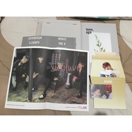 (READ DESC) Seventeen Teen Age Album White Ver PC Scoups Standee Joshua Poster Mingyu/Wonwoo/DK