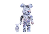 Medicom Toy Bearbrick Futura 400% + 100%