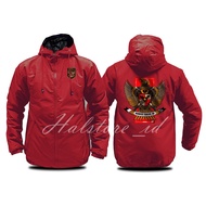 Elegant Jacket / Parachute Jacket with Indonesian National Team Fans Club Logo, Premium Quality Mate
