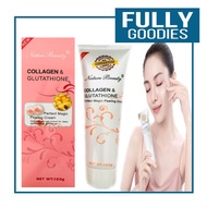 FULLY GOODIES Whitening Nature Beauty Collagen and Glutathione Peeling Cream 100g - Perfect Magic
