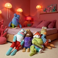 18cm Plush Doll Ugly Cute Dumb Fish Cute Creative Backpack Mobile Phone Car Key Pendant Couple Stude