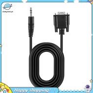 【ouwym9al】DB9 9 Pin VGA female cable ,DB 9 Female to TRS 3.5mm (1/8in) TRS Stereo Male Serial Data C
